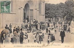 78-LE-VESINET- L'EGLISE SORTIE DE MESSE - Le Vésinet