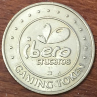 ESPAGNE IBERO CRUCERS GRAND HOLIDAY JETON EN MÉTAL CHIP COIN GAMING TOKENS COMPAGNIE FERMÉE CLOSED - Casino