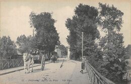 78-POISSY- SORTIE DU PONT - Poissy