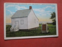 HQ Of Genl Poor Morgan > Saratoga Battlefield- New York >   Ref 4316 - Saratoga Springs