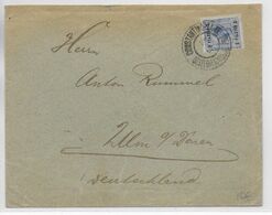 TURQUIE / BUREAU AUTRICHIEN - 1906 - ENVELOPPE De CONSTANTINOPLE => ULM - Levant Autrichien