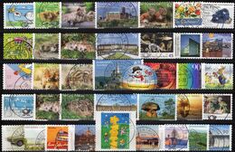 2010 Aus FB 38 Stamps Lot BUND O 45€ Natur Jubiläum Humor Tier Blumen Topics History Train Art Christmas Of Germany - Other & Unclassified