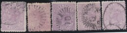 Queensland    .    SG        .   170/174        .         O      .       Cancelled .   /   .  Oblitéré - Used Stamps