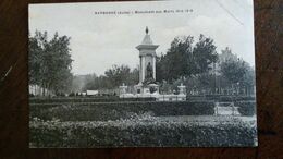 CPA. SENS YONNE  - MONUMENT AUX MORTS - LA GRANDE GUERRE 1914-1918 - Monuments Aux Morts