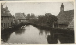 SMALL SIZE RPPC: THE MILL POND, SWANAGE, DORSET Pu1906 ~ JURASSIC COAST - Swanage