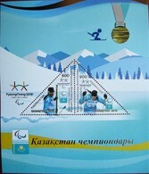 Kazakhstan  2018    The Paralympic Games. Pyeongchang  S/S  MNH - Winter 2018: Pyeongchang