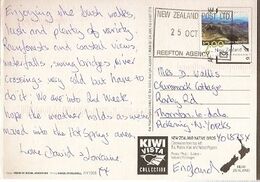 New Zealand & Marcofilia, New Zealand Native Birds, Thornton Dale England 2005 (6757) - Storia Postale