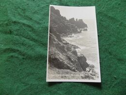 VINTAGE UK CORNWALL: LAND'S END Millbay Cliffs B&w - Land's End