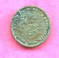NEDERLAND, 1916,  Fine Used Coin , Wilhelmina , 1/2 Cent , KM138 , My Scanr. C3501 - 0.5 Centavos