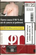 PHILIP MORRIS RED SOFT ITALY BOX SIGARETTE - Zigarettenetuis (leer)