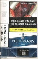 PHILIP MORRIS BLUE SOFT ITALY BOX SIGARETTE - Etuis à Cigarettes Vides