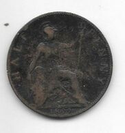 *great Britain 1/2 Penny  1899  Km 789    Fr+ - C. 1/2 Penny