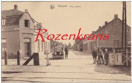 Hamont Achel Weg Loozen Limburg Geanimeerd Oldtimer Topkaart Mooie Stempel En Postzegel - Hamont-Achel