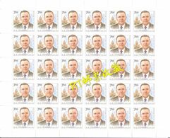 Russia  2009 Sheet 100th Birth Anniv Russian Foreign Minister People A.A. Gromyko Politician Stamps MNH Mi 1568 Sc 7155 - Volledige Vellen