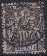 FAUX (de Fournier?) Benin Type Groupe 10c - Used Stamps