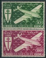 GUADELOUPE - Y&T  N° 4-5 * - Airmail
