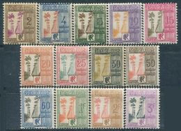 GUADELOUPE - Y&T  N° 25-37 * - Timbres-taxe