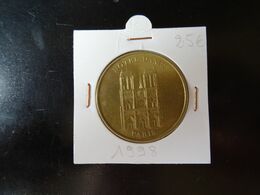 Paris Notre Dame 1998 Médaille Touristique De La Monnaies De Paris - Non Datati