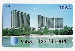 GUAM TELECARTE JAPON REEF HOTEL - Guam