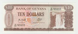 Guyana 10 Dollars 1966 P-23f UNC - Guyana