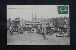 METIERS - Carte Postale - Mines - Denain - Les Cafuts Triant Le Charbon - L 69374 - Mines
