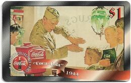 USA - Sprint - Coca Cola Score Board SBI - SBI-682 - Coca Cola #12, Remote Mem. 1$, 04.1996, Mint - Sprint