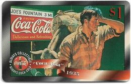 USA - Sprint - Coca Cola Score Board SBI - SBI-699 - Coca Cola #29, Remote Mem. 1$, 04.1996, Mint - Sprint