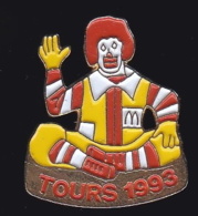 66390- Pin's. McDonald's.Tours.1993.Clown. - McDonald's