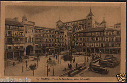 POSTAL DE TOLEDO PLAZA ZOCODOVER ANTES DEL ASEDIO GUERRA CIVIL           CC02672 - Sonstige & Ohne Zuordnung