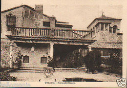 POSTAL DE TOLEDO CASA DE EL GRECO POSTCARD POSTKARTE                     CC02700 - Autres & Non Classés