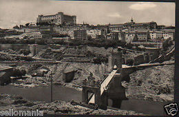 ANTIGUA POSTAL DE TOLEDO PUENTE ALCANTARA 1962 OLD POSTCARD POSTKARTE    CC01108 - Autres & Non Classés