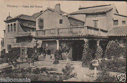 ANTIGUA POSTAL DE TOLEDO CASA DE EL GRECO OLD POSTCARD POSTKARTE         CC01118 - Other & Unclassified