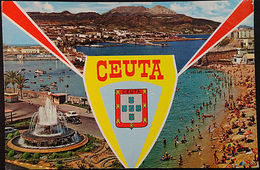 ANTIGUA POSTAL RECUERDO DE CEUTA POSTCARD POSTKARTE                      CC04056 - Ceuta