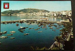 ANTIGUA POSTAL CEUTA  VISTA PARCIAL PARTIAL VIEW BOAT POSTCARD POSTKARTE CC03484 - Ceuta