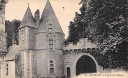 56 - JOSSELIN - Entrée Du Château - Josselin