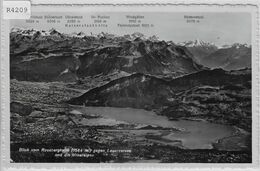 Blick Vom Rossberkulm Gegen Lauerzersee Und Die Urneralpen - Lauerz