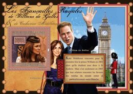 Guinea 2010, Engaged William End Kate II, Big Ben, BF - Horlogerie