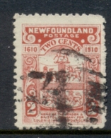 Newfoundland 1910 2c Arms Of London & Bristol Perf 12 FU - Andere & Zonder Classificatie