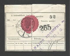 Hungary, Telegram,  910s. - Telégrafos