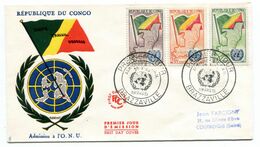 1 Ier JOUR ADMISSION A L ONU Du 11/03/1961 - FDC