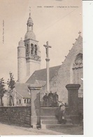 COMBRIT ( 29 ). L'ÉGLISE  ET  LE  CALVAIRE  - CAP  (. 20 / 8 / 376 ) - Combrit Ste-Marine