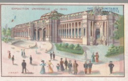 CHROMO CHOCOLAT A LA MENAGERE DUROYON & RAMETTE CAMBRAI  EXPOSITION UNIVERSELLE DE PARIS 1900 GRAND PALAIS - Duroyon & Ramette