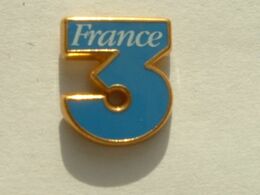 PIN'S FRANCE 3 - LOGO - Médias