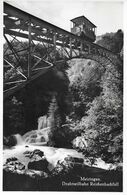 MEIRINGEN → Drahtseilbahn Reichenbachfall, Bahn Auf Dem Viadukt, Fotokarte Anno 1950 - Reichenbach Im Kandertal