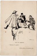 ILLUSTRATEUR FAIVRE. MILITARIA. GUILLAUME. SUR LES SOMMETS. " SUIVONS LE GUIDE ! " L'ECHO De PARIS 1915. - Faivre