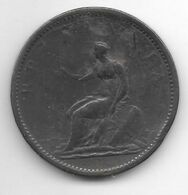 *great Britain 1 Penny 1806  Km 663    Fr+ - C. 1 Penny