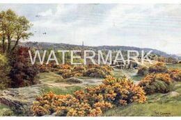 THE COMMON TUNBRIDGE WELLS OLD ART COLOUR POSTCARD SALMON 1213 ARTIST SIGNED A.R. QUINTON A.R.Q. - Quinton, AR