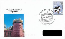 SPAIN. POSTMARK DALI MUSEUM THEATER. FIGUERES 2020 - Other & Unclassified
