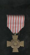 Médaille Croix Du Combattant - Bon état ( Lot 5 ) - Frankreich