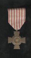 Médaille Croix Du Combattant - Bon état ( Lot 6 ) - France